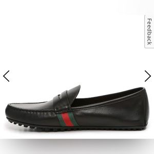 NWT Gucci Mens Penny Loafer Size 8